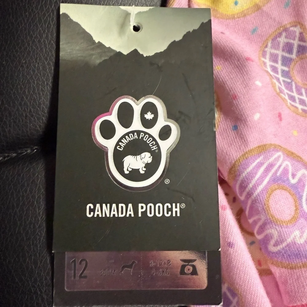 NWT Canada Pooch – Jersey Onesie Donut 12” 8-12lb